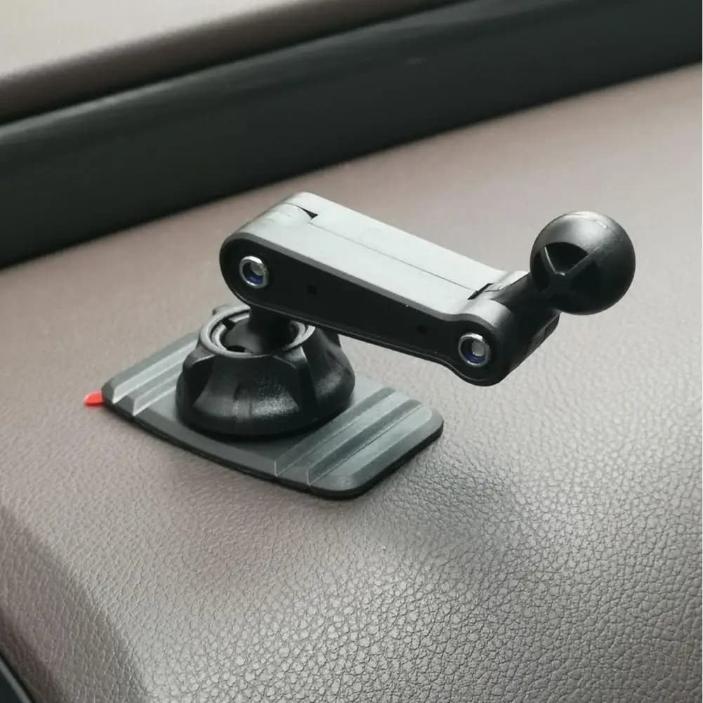 Supporto per Telefono da Auto con Testa a Sfera da 17mm, Base Adesiva per Cruscotto, Supporto Adesivo per Samsung iPhone, Accessori Auto