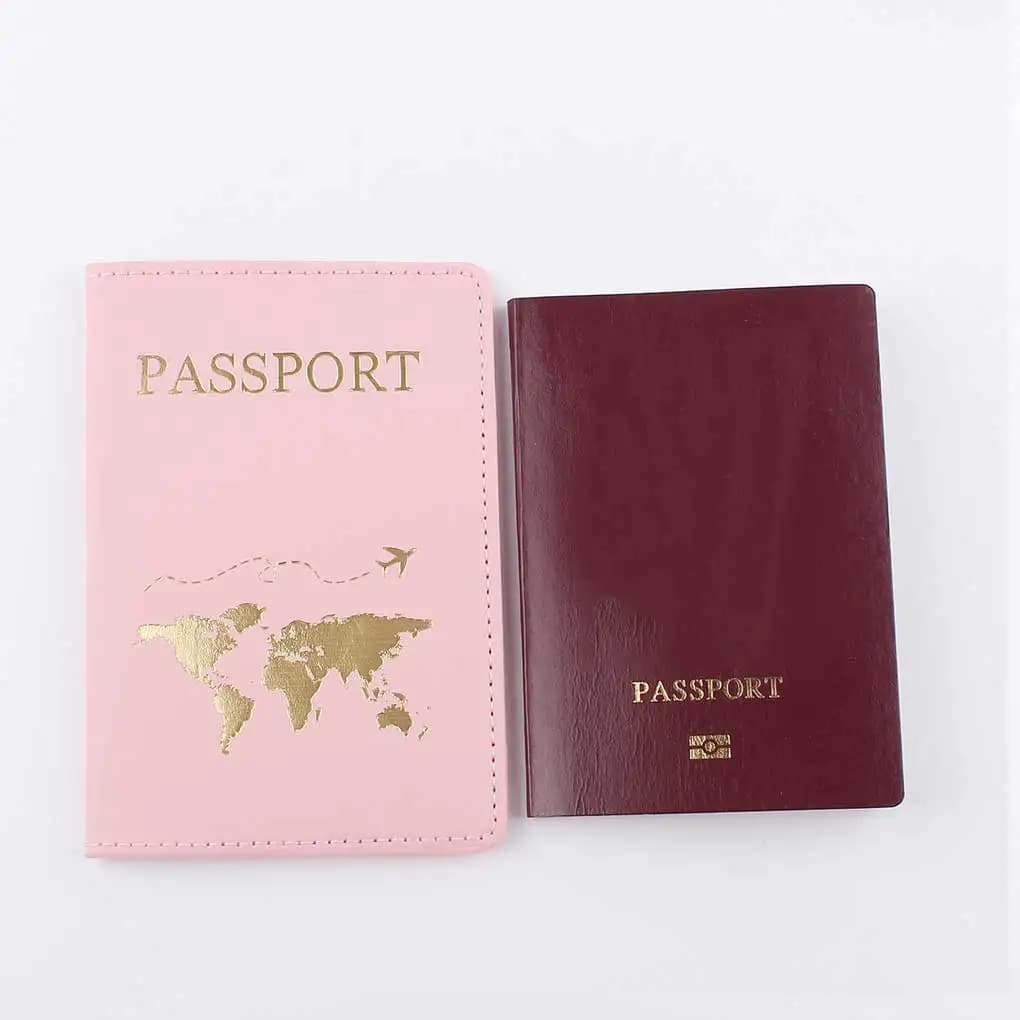 Set di 10 Custodie per Passaporti in Pelle PU, Organizzatore Portatile per Documenti e Carte di Credito