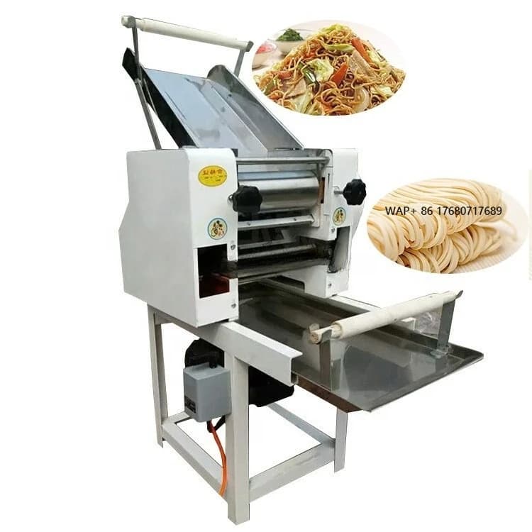 Tagliatrice Elettrica per Pasta e Noodle, Macchina Automatica per Fare la Pasta in Acciaio Inossidabile per Vendita al Dettaglio