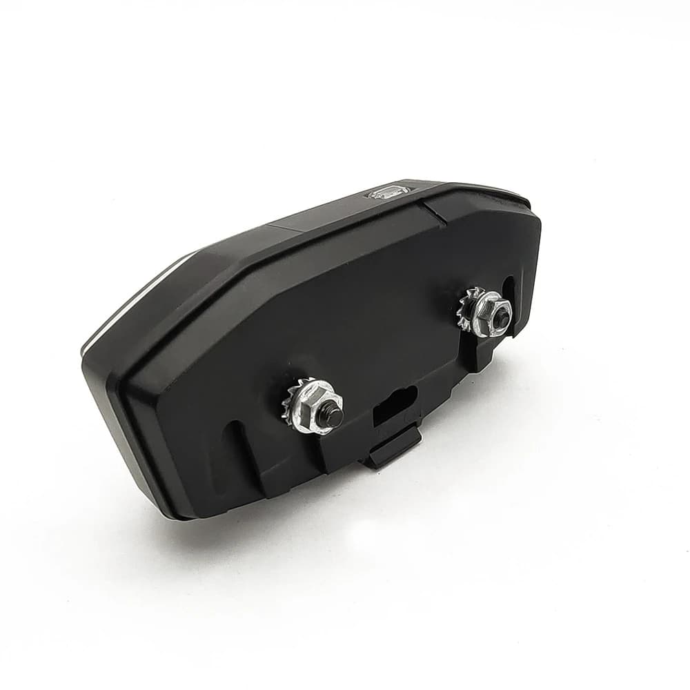 ABVH-Set di luci anteriori e posteriori per bici elettrica 6V 48V / 36V / 24V / 12V / 6V per Bafang BBS01 BBS02 BBSHD