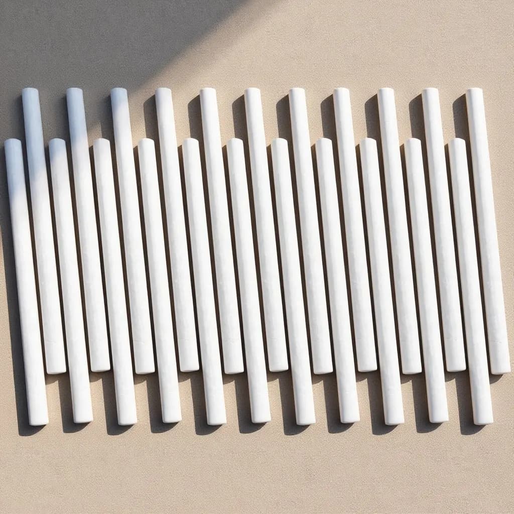 40 Pezzi Bastoncini in Cotone per Umidificatore, Diffusori in Fibra ad Alto Assorbimento, Aromatici e Porosi per Diffusori di Oli Essenziali
