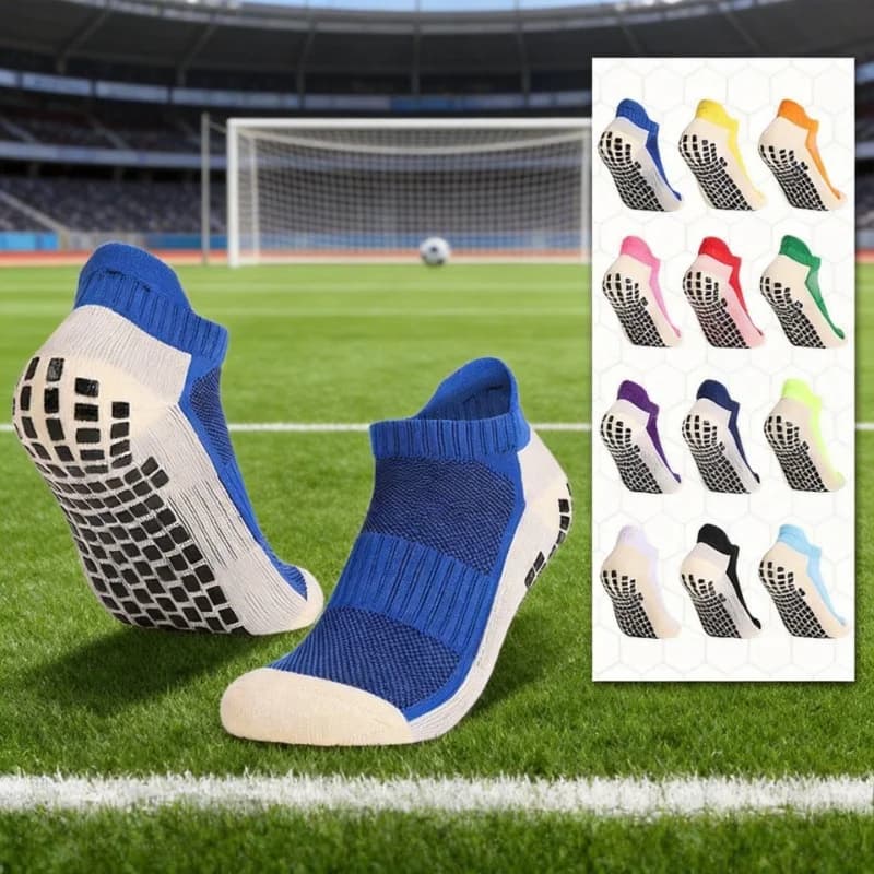 Socks Anti-slip Football Courts with Mirror Bearings, Breathable Sports Socks for Race