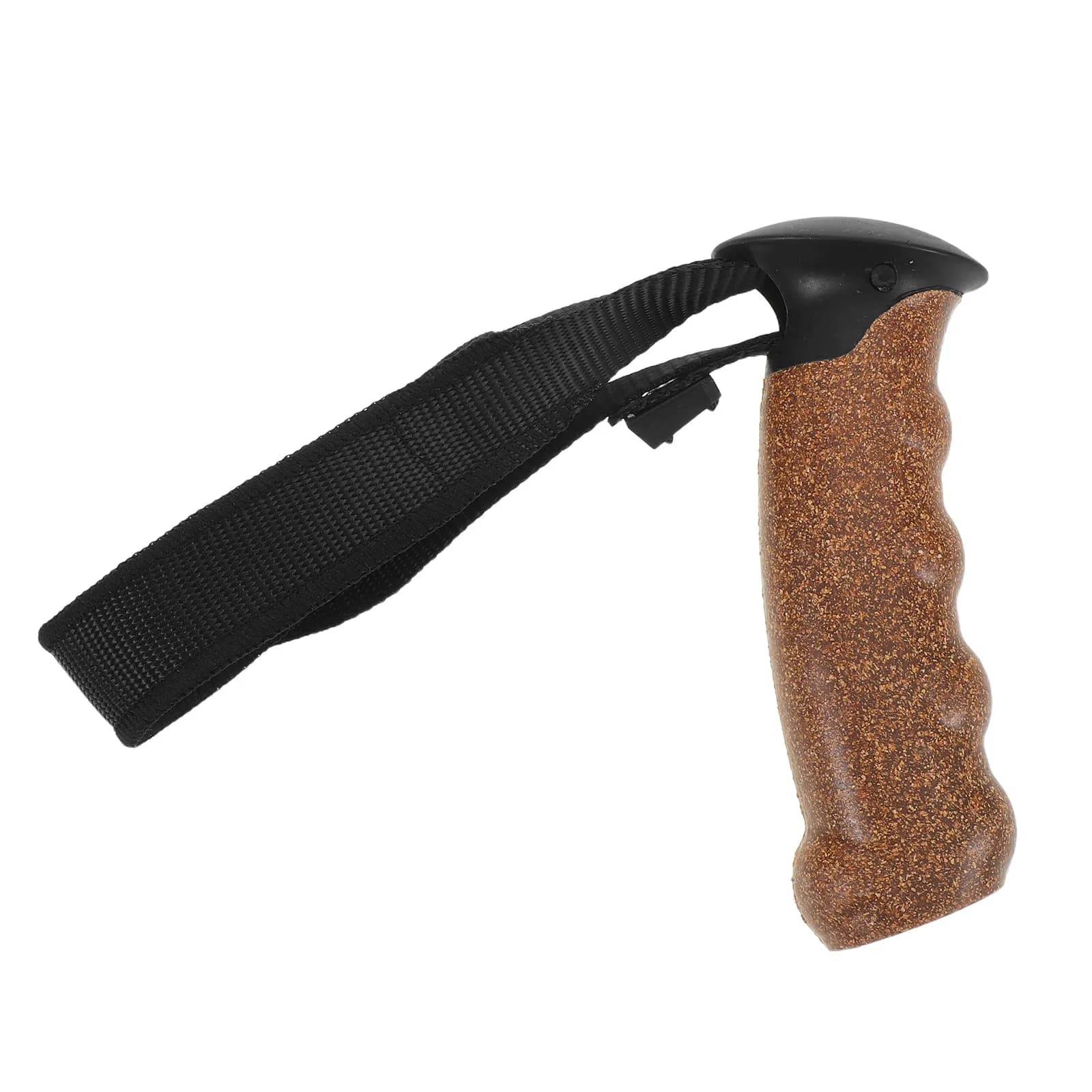Impugnatura di Ricambio Ergonomica Antiscivolo in Sughero per Bastone da Trekking con Cinturino da Polso per Escursionismo e Sci