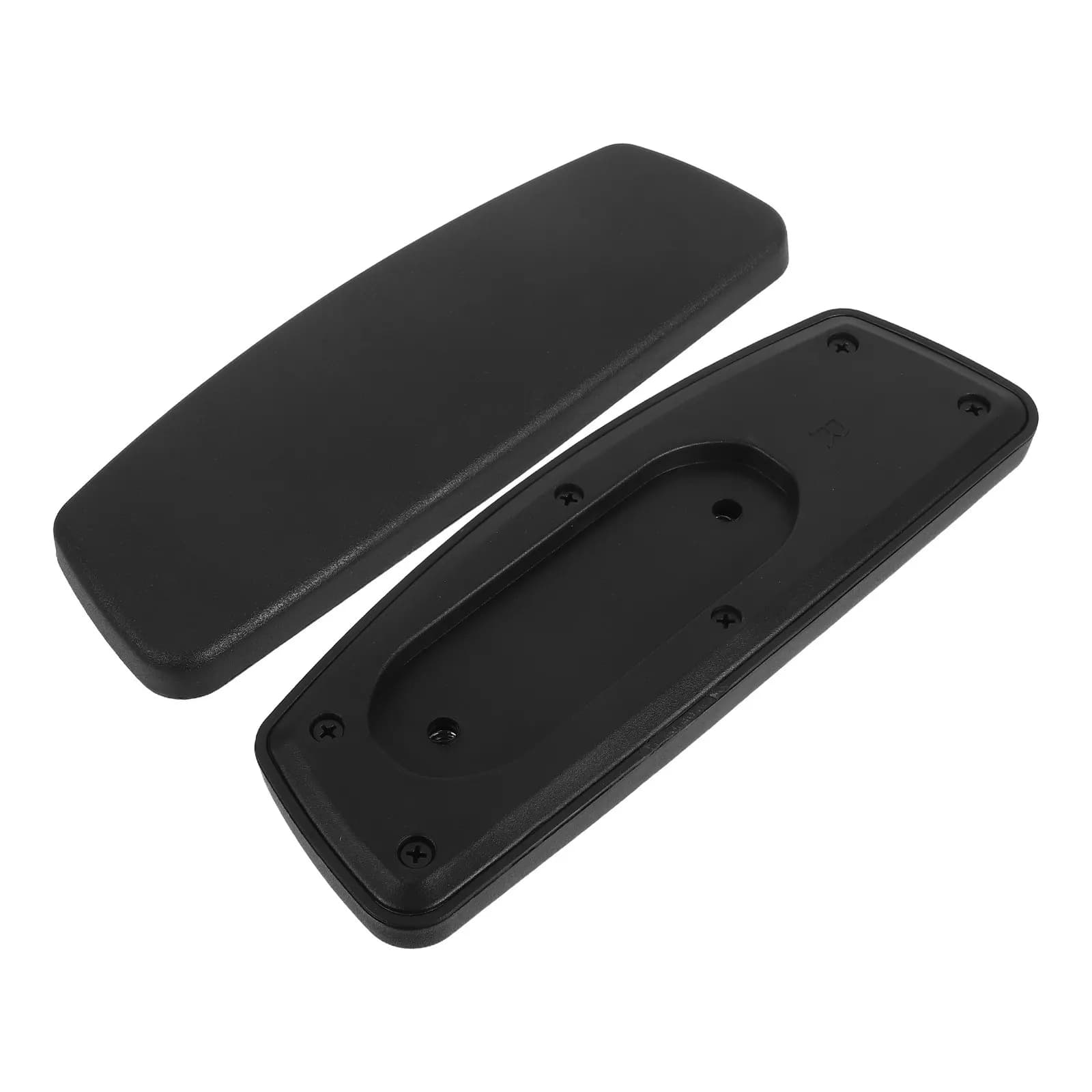 1 paio di cuscinetti per braccioli per sedia da ufficio, cuscinetti di ricambio in plastica antiscivolo universali per accessori per sedie da gioco