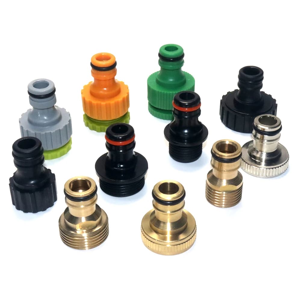 3/4 1/2 inch brass female and male connector for garden pipe