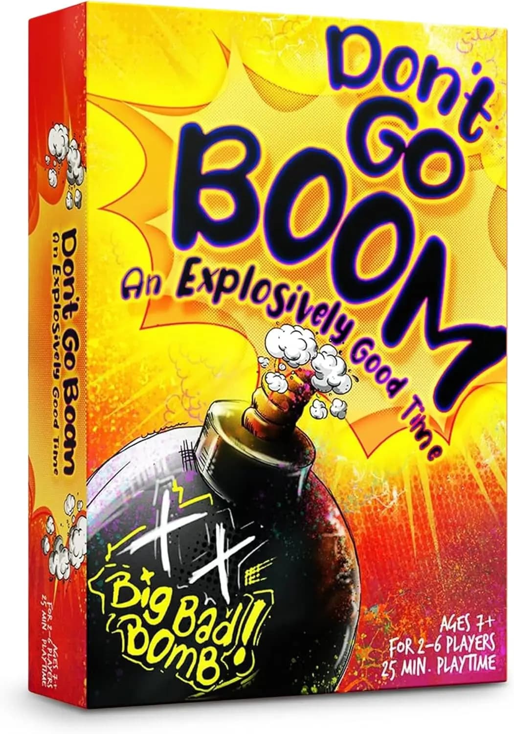Gioco di carte per famiglie: Don't Go Boom - Divertimento per bambini e adulti, 2-6 giocatori, 25 minuti