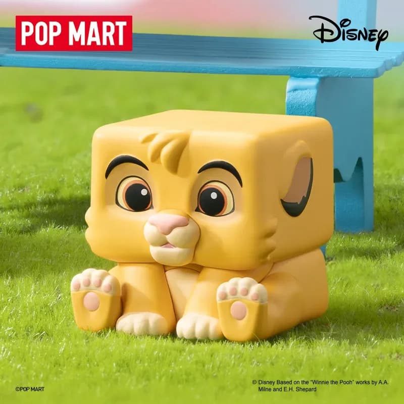 POPMART Disney Classics POP CUBE-3 Serie Blind Box Guess Bag Scatola misteriosa Giocattoli Bambola Anime Figura Ornamenti per il desktop Regalo carino