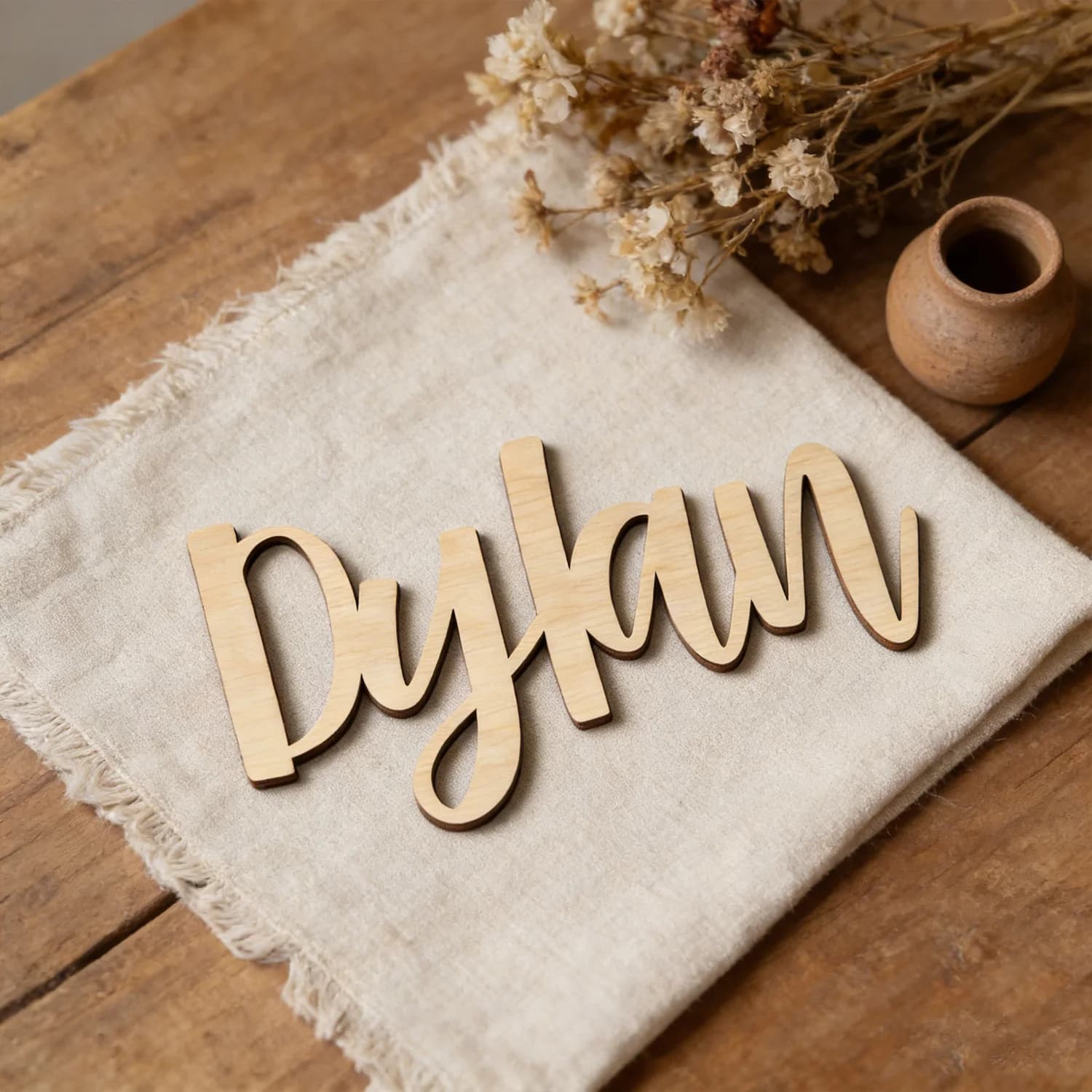 1pc Customized wooden name logo, Customizable name, Suitable for home, room, and office wall/door decoration