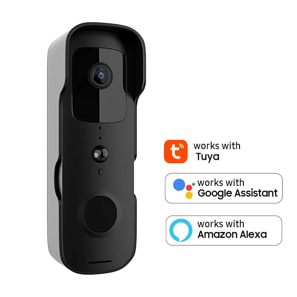 Campanello video intelligente 1080P campanello WiFi senza fili telecamera campanello visivo wireless intelligente esterno impermeabile per la casa