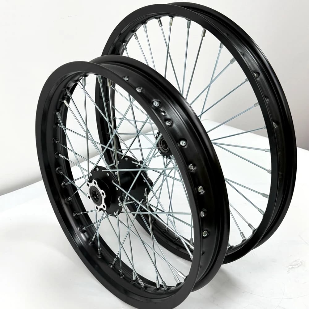 Set di ruote di modifica 21*1.6 ruote anteriori e posteriori 18*2.15 per bicicletta elettrica moto Surron LightBee