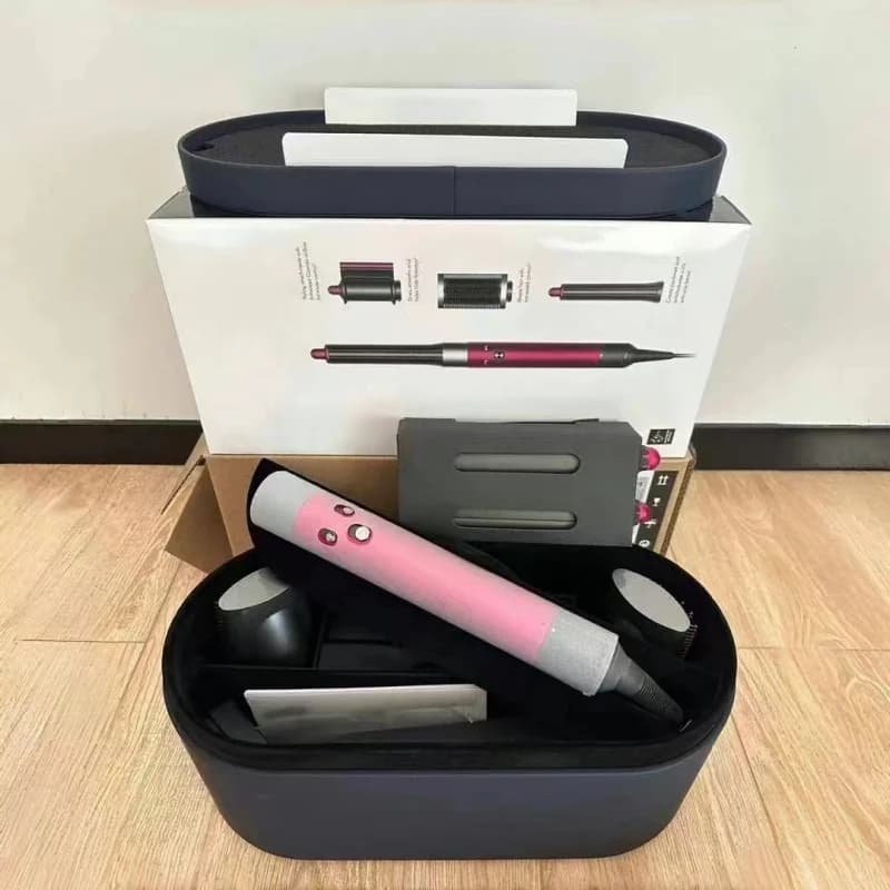 Ferro arricciacapelli multifunzione 5 in 1 con confezione regalo, completo per arricciare i capelli lunghi