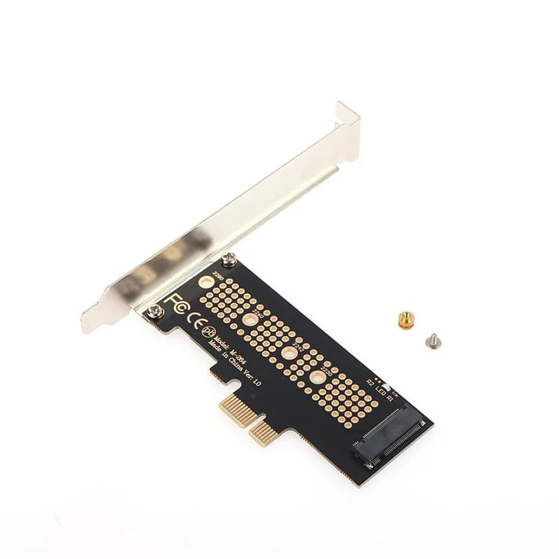 Scheda adattatore M.2 NVME SSD a PCIe 4.0 64Gbps M-Key PCIe4.0 X1 X4 per PC desktop PCI-E GEN4 a piena velocità