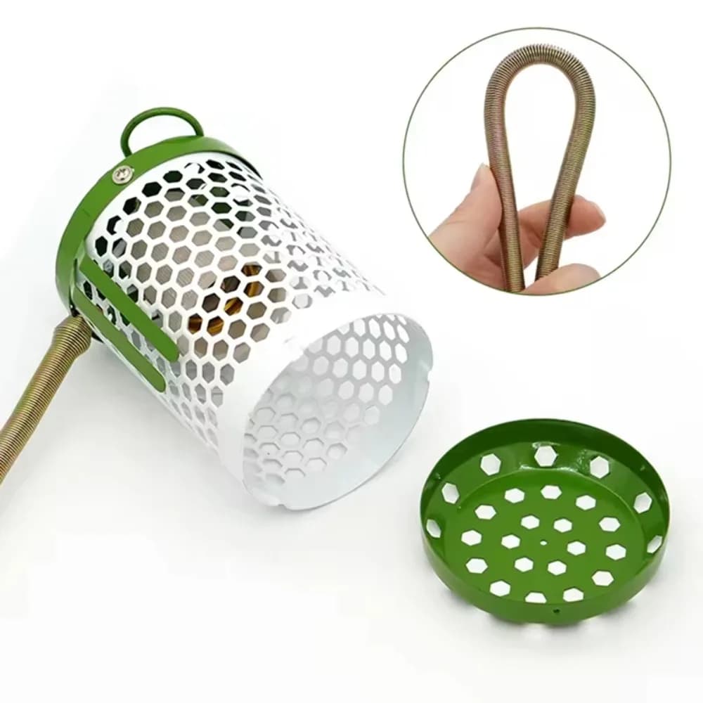 Lampada di conservazione del calore per pappagalli anti-morso Lampada riscaldante in ceramica antiscottatura senza luce Facile da installare Filo metallico a prova di masticare