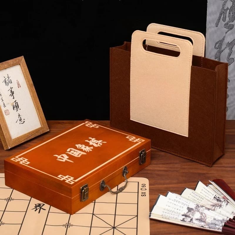 Educational Toys Chinese Chess Professional Wooden Luxury Strategy Chinese Chess Small Gift Ajedrez Chino Entertainment Toys