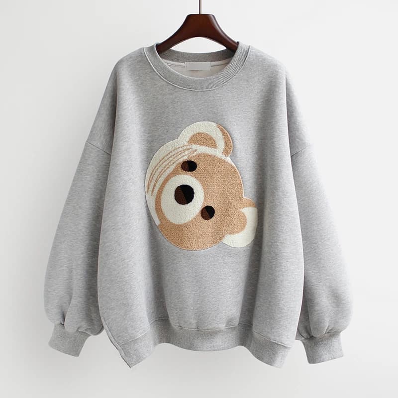 plus Size Hoodie Women's Thickened Long Sleeve round Neck Fleece Lined Spring Autumn Winter Loose Fit Sweatshirt Jacket