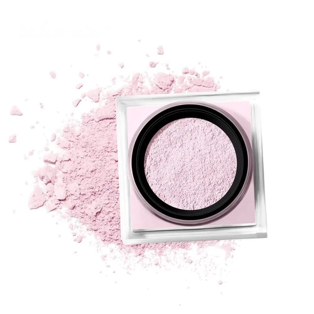 Polvere fissante a scatola quadrata, correttore naturale, trucco non rimuovente a lunga durata, polvere fissante per trucco nudo