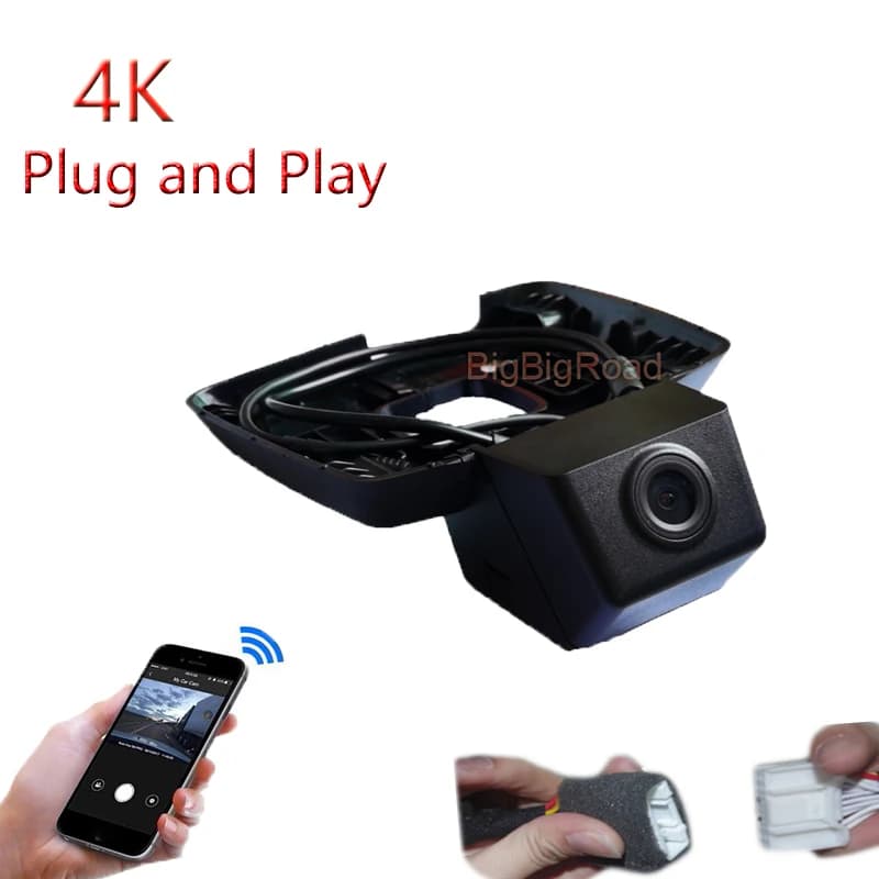 4K Plug And Play Car Wifi DVR Video Dash Cam Camera for Baojun 530 2018 2019 FHD 2160P