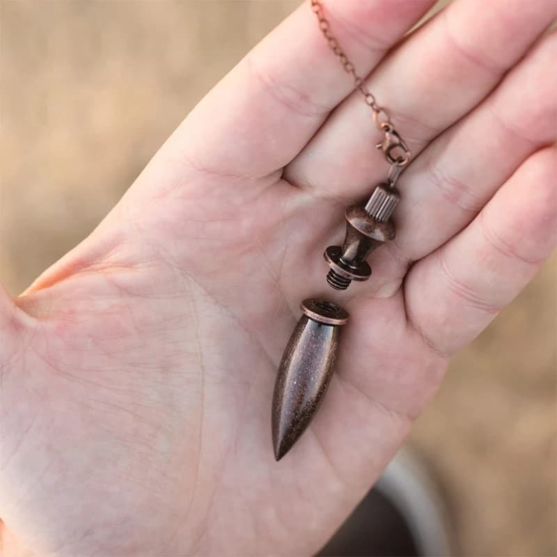 Dowsing Divination Metal Pendulum Karnak Egyptian Metal Pendulum Brass Pendant Heavy Dowser Reiki Spiritual Copper Pendulos X019