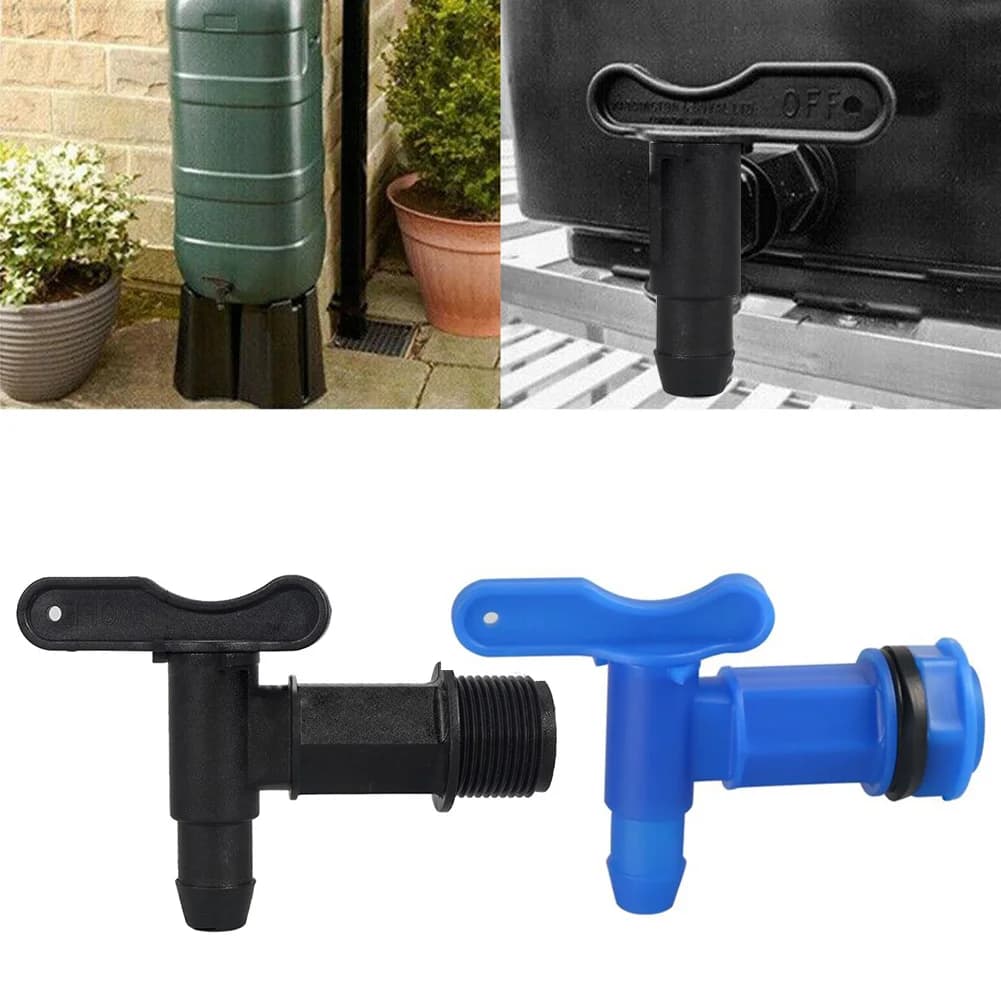 Water Bottle Faucet IBC Plastic Faucet made by itself for rain beer Water Tank Faucet Water Garden Pipe Connection
