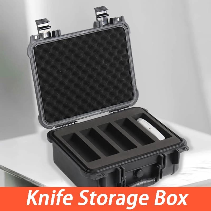 EVA Knife Storage Box Survival Folding Knives Organizer Boxes Waterproof Short Knife Tool Case Portable Tools Organizer Suitcase