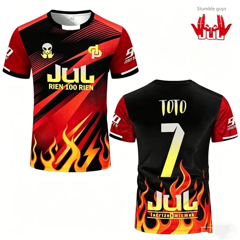 90 Minutes Series MM9 JUL Football Shirt Men's Summer Outdoor Sports Gym Quick-drying Jersey Kids Boys Training T-shirt
