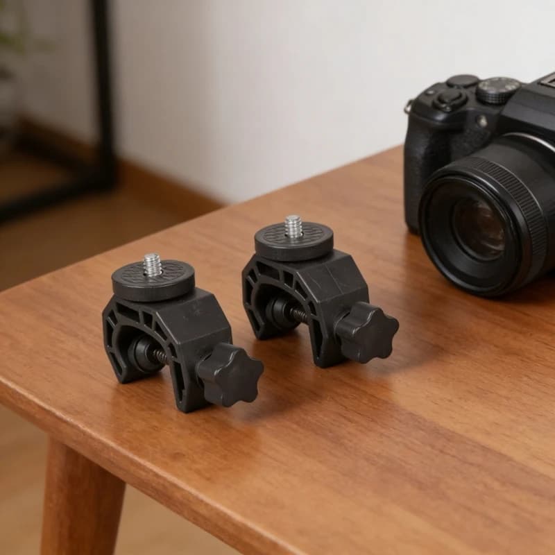 K0EA Morsetto a vite filettato da 1/4 pollice in plastica per supporto magnetico per telefono e fotocamera per monitor