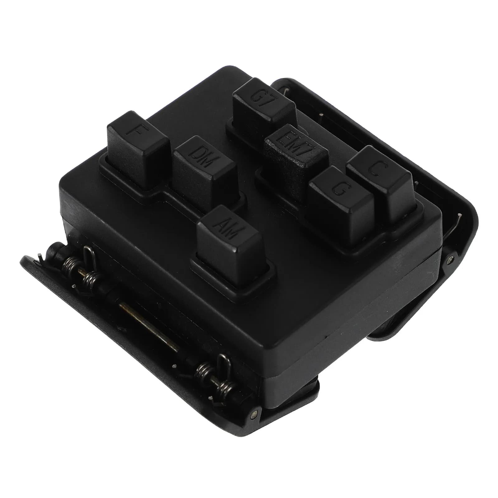 Allenatore di Accordi per Ukulele Portatile Nero, Strumento Essenziale per Principianti, Accessori per Pratica di Chitarra