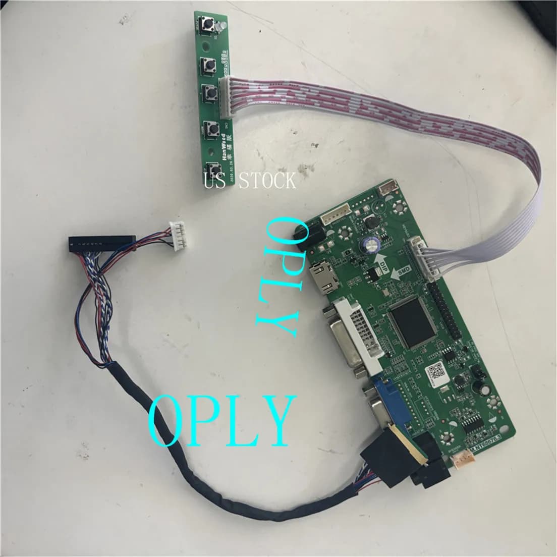 For N101L6-L0D/L0A/L0B/L0C/L06/L05/L03/L02/L01 1024X600 panel LED DVI VGA LCD Aduio kit cable controller board HDMI-compatible