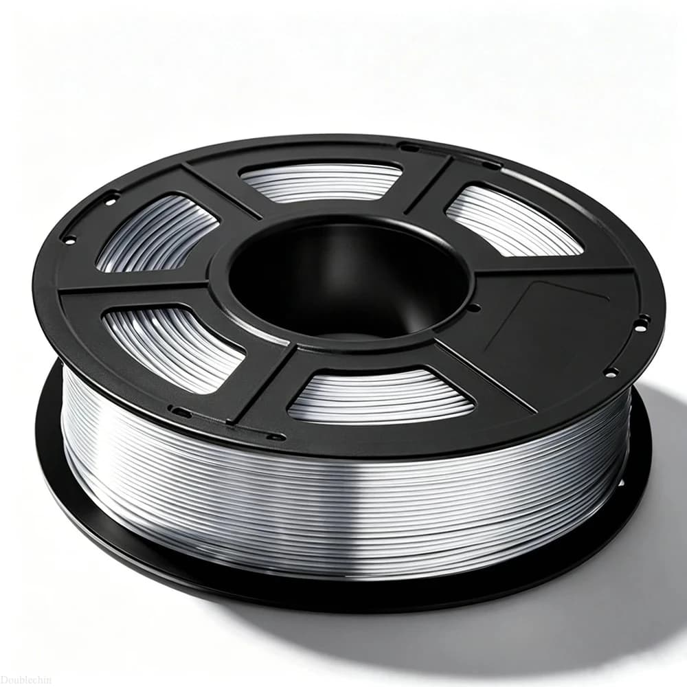 250g 500g 1Kg PLA Silk Silver 3D Printer Filament 1.75mm PLA Silver Silk for 3D Printer Material Filament Wire Vacuum Packaging