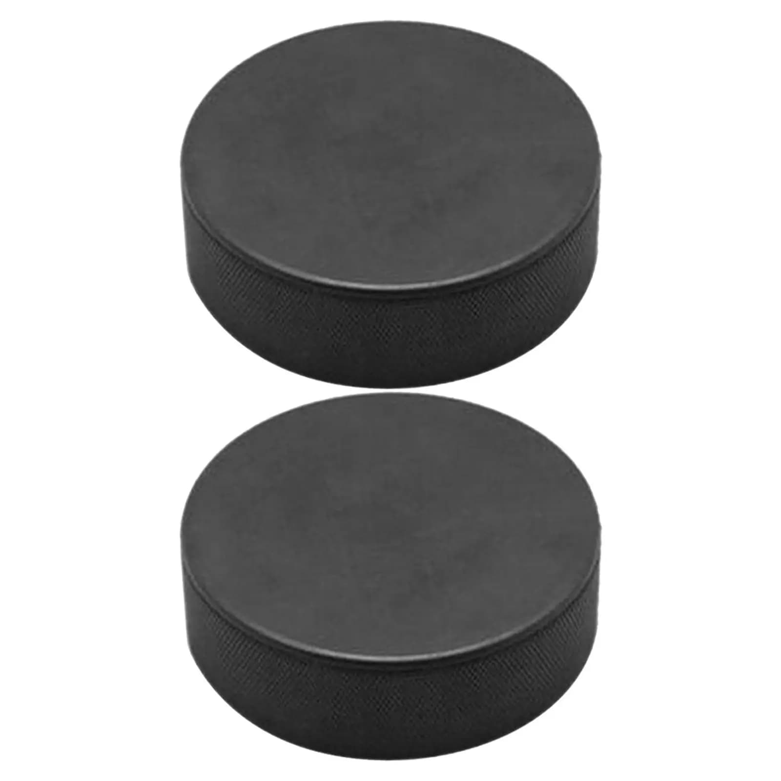 2 Pezzi Dischi Professionali per Allenamento Hockey su Ghiaccio in PU, per Tiri Precisi e Passaggi, Attrezzatura per Pattinaggio e Pratica in Palestra