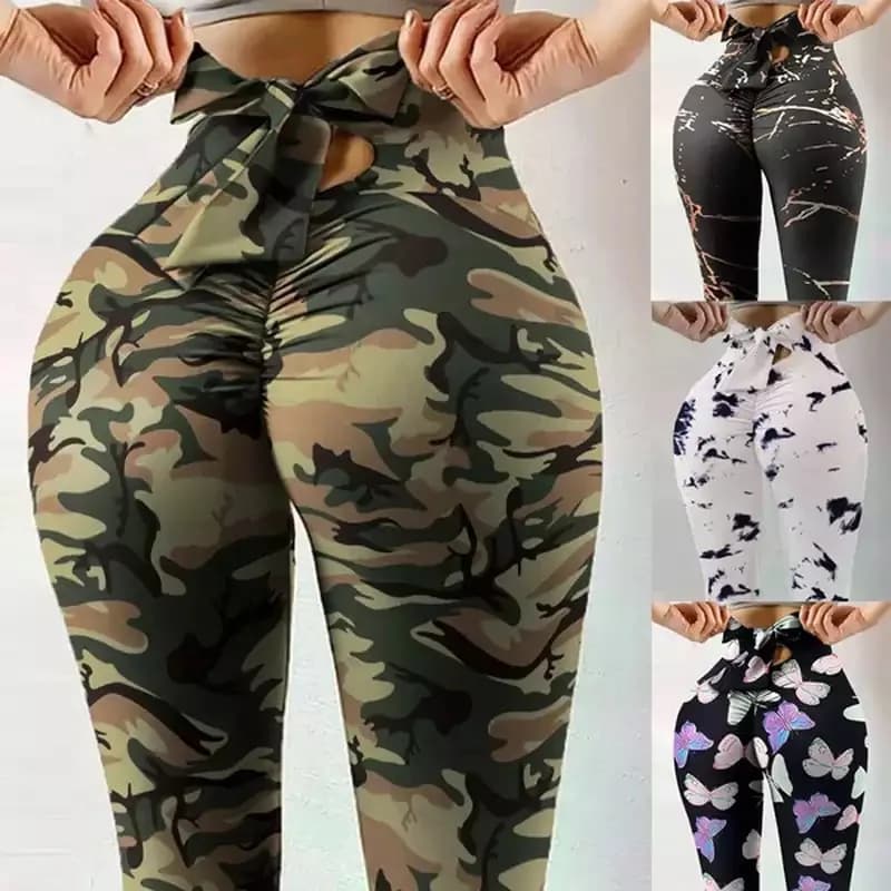Leggings senza cuciture Tie Dye Donna Sexy Fitness Palestra Legging Push up Leggings a vita alta Pantaloni sportivi Abbigliamento donna