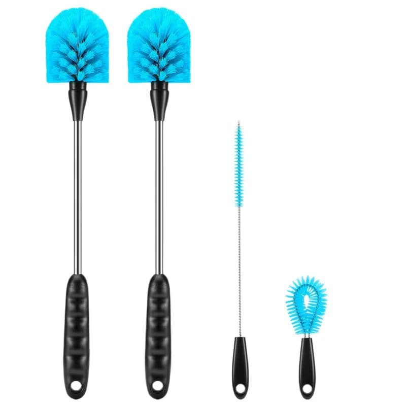 Best-Selling Three-Piece Cup Brush Set for Cleaning Cup Body, Lid, Straw, Baby Bottles, Water Cups, and Thermos