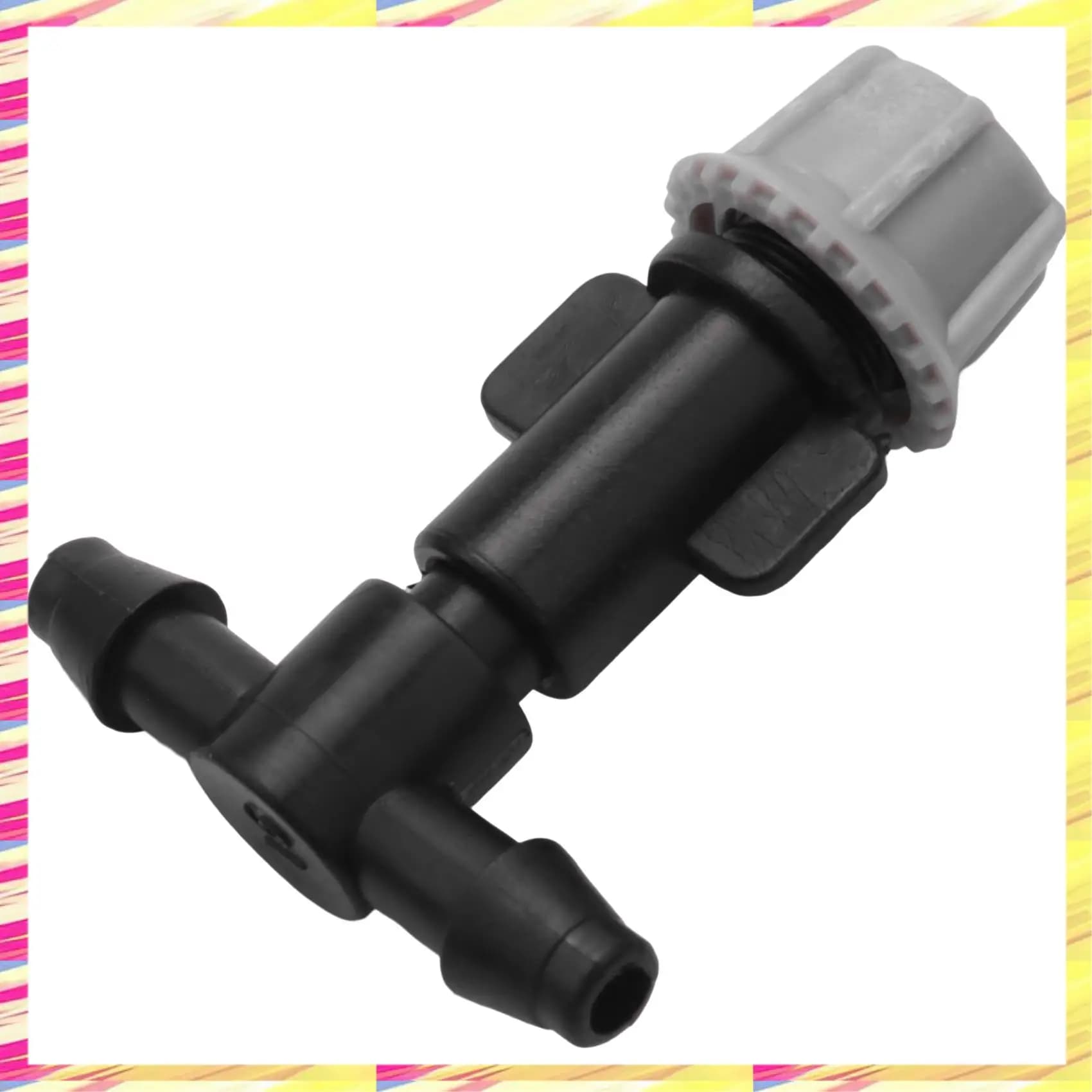 ABJJ 1 Set Sistema di raffreddamento a nebulizzazione d'acqua Ugello per irrigazione a nebbia Giardino Patio Serra Piante Spray Nebbia Tubo Kit di irrigazione 10M