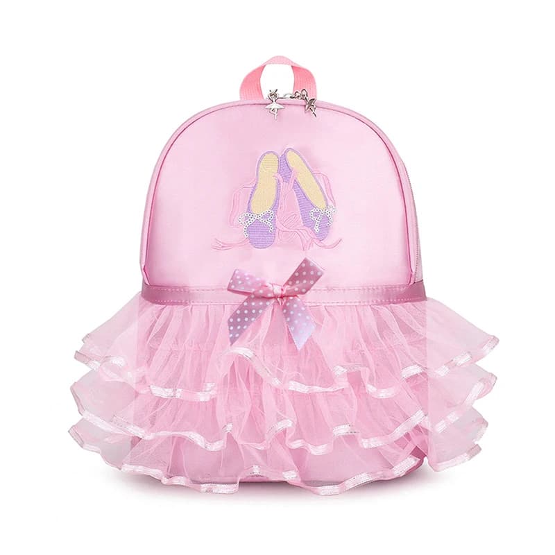 Zaino da Balletto Personalizzato per Bambine, Zaino da Ballerina con Scomparti per Danza, Borsa per Bambini Piccoli, Zaino Carino per Bambini