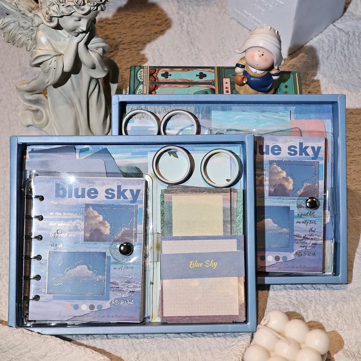 Originality Style Hand Ledger Gift Box Set Student European Style Notebook Scrapbooking Set Children Stationery Supplies