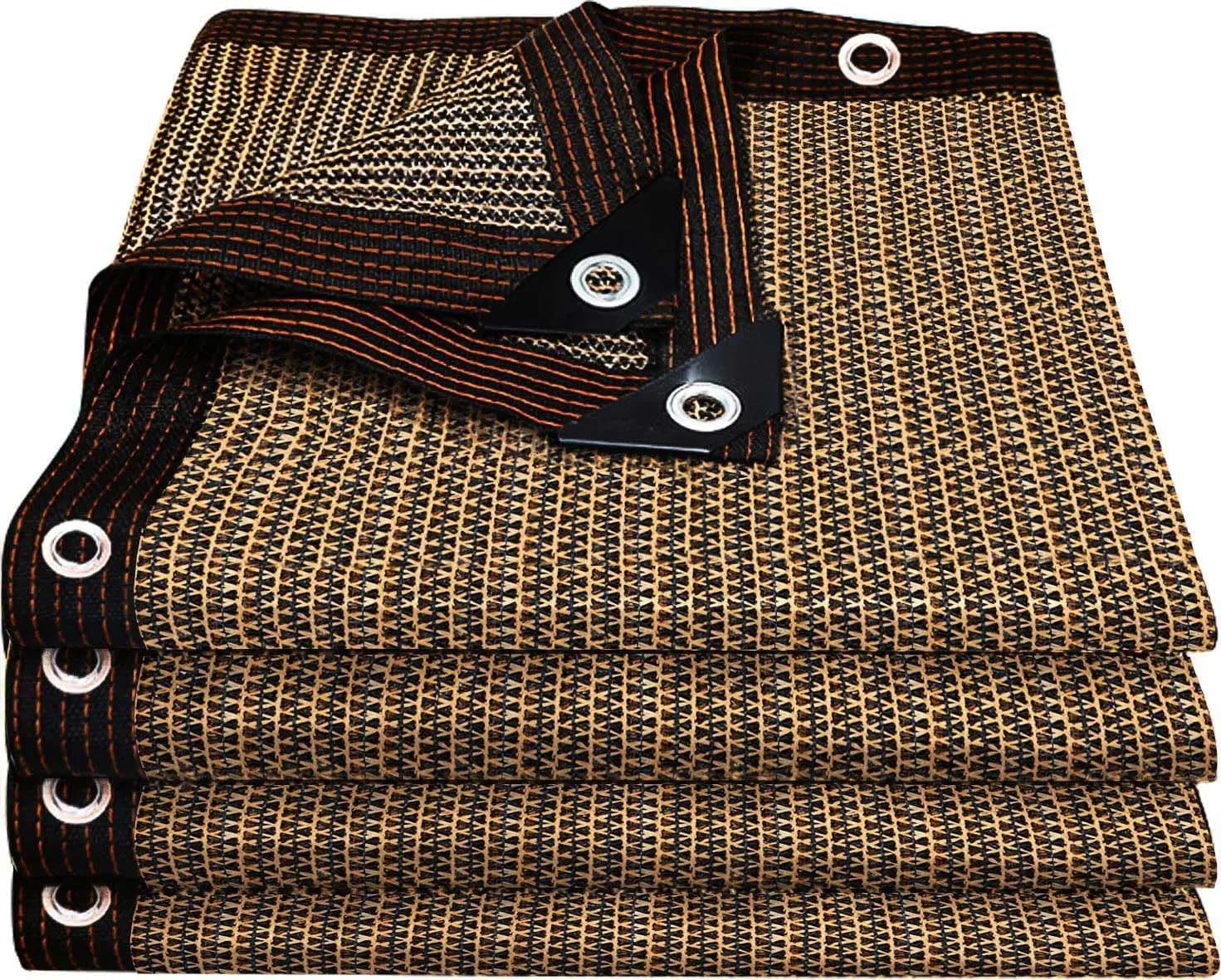 Sun Shade Net 70-80% Shading Rate HDPE UV Protection Heavy Duty Garden Shade Cloth for Plants Greenhouse Patio Outdoor
