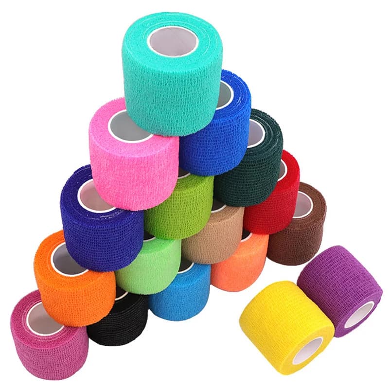 1 rotolo di nastro kinesiologico elastico nastro muscolare sportivo fasciatura cura kinesiologia primo nastro infortuni muscolari nastri sportivi bendaggio medico