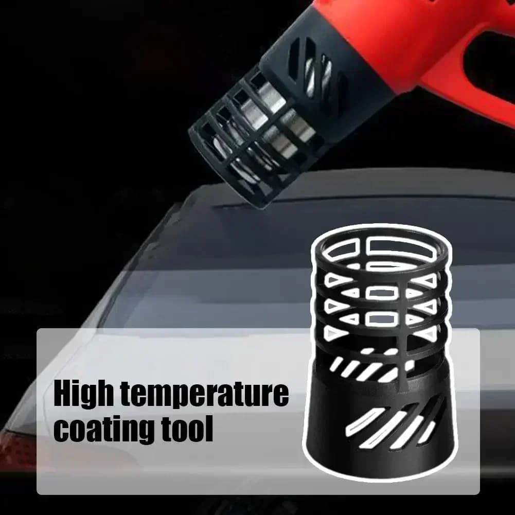 Auto Film Hot Air Gun Air Duct Anti-hot Heat Insulation Protective Cover High Temperature Plastic Coating Protective Shell