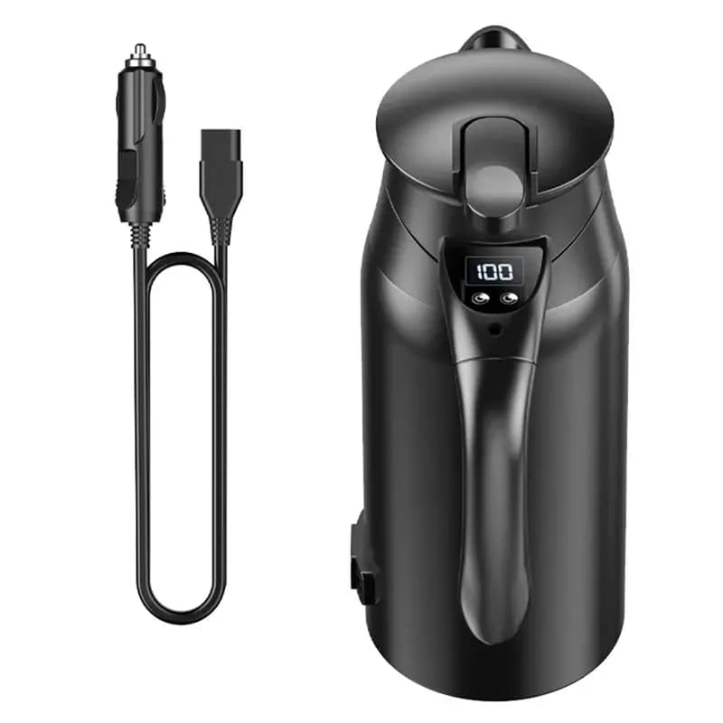 ULTULTIMA OCCASION: 12/24V Stainless Steel Travel Electric Scooter, Quick Heating, for Car and Camping