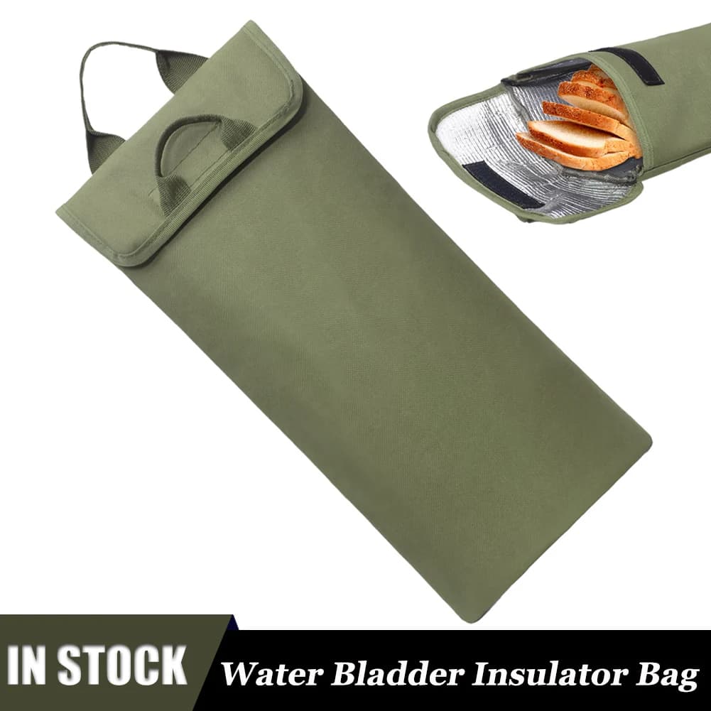 Hydration Bladder Insulation Sleeve Insulated Cooler Bag Lightweight Storage Pouch for 2-3L Water Bladder Oxford cloth Bag