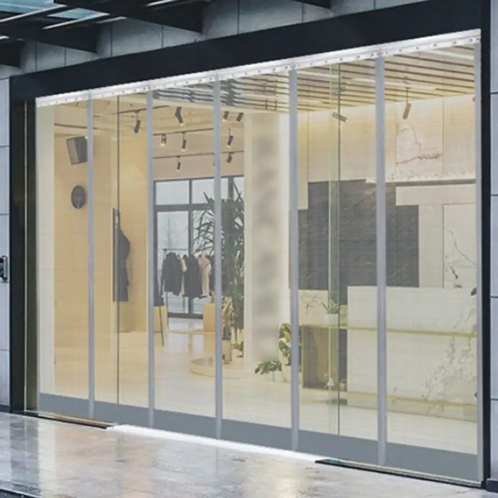 Zanzariera Magnetica per Porta, Antinsetto, Ben Ventilata, per Ingressi di Centri Commerciali, Resistente all'Usura e ai Graffi
