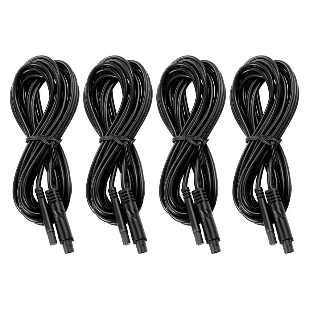 AV extension cable to 4 Pin (4 Pieces) for Retromarcia Camera, Rear Vision System, Dash Cam, Audio-Video Interface for Vehicles