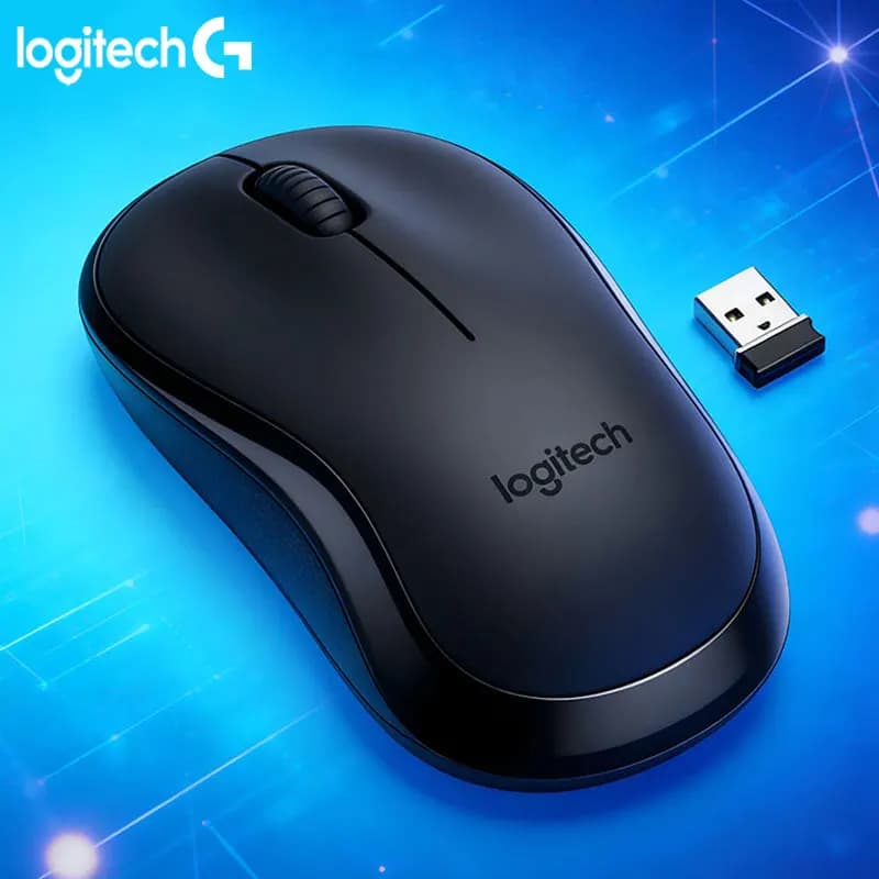 Logitech M220/M221 Noise-reducing mouse - quiet for work, sensitive for gaming. Stable and without deviation.