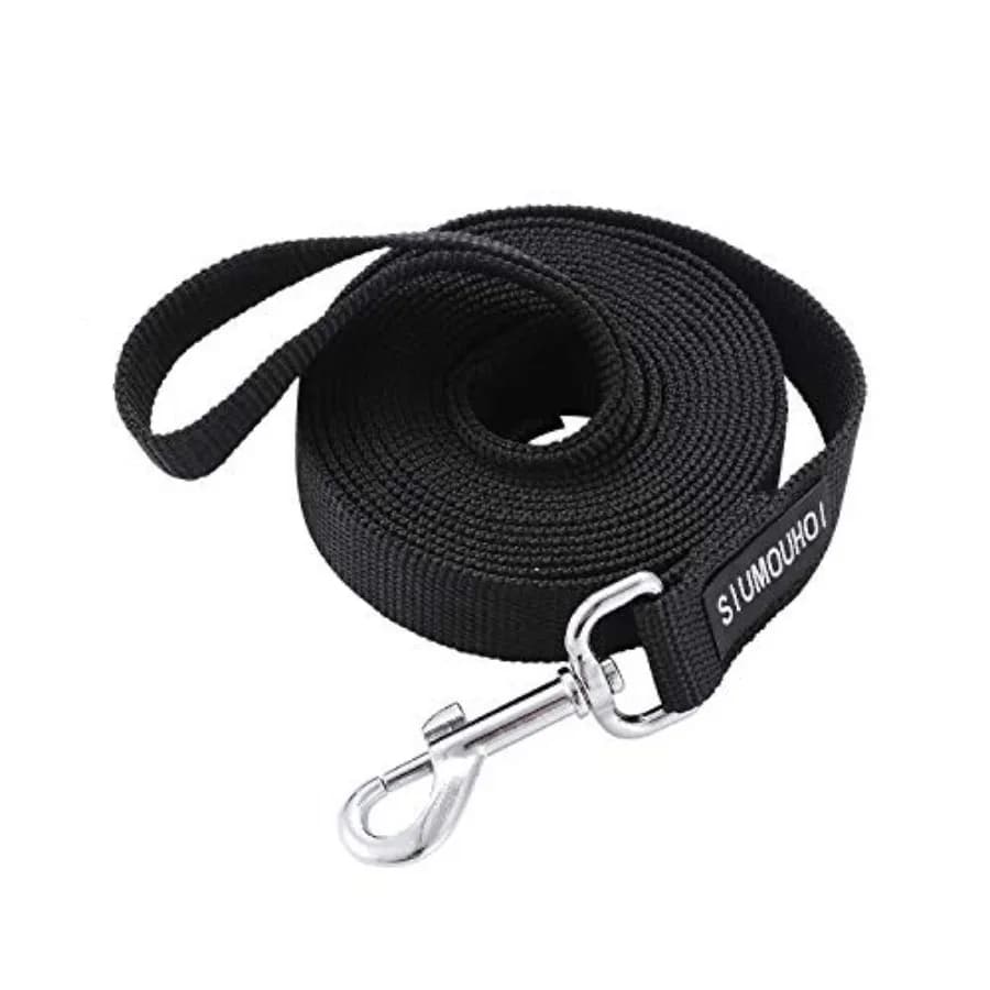 Strong Durable Nylon Long Dog Training Leash, Traction Rope, 1 Inch Wide, for Small and Medium Dog