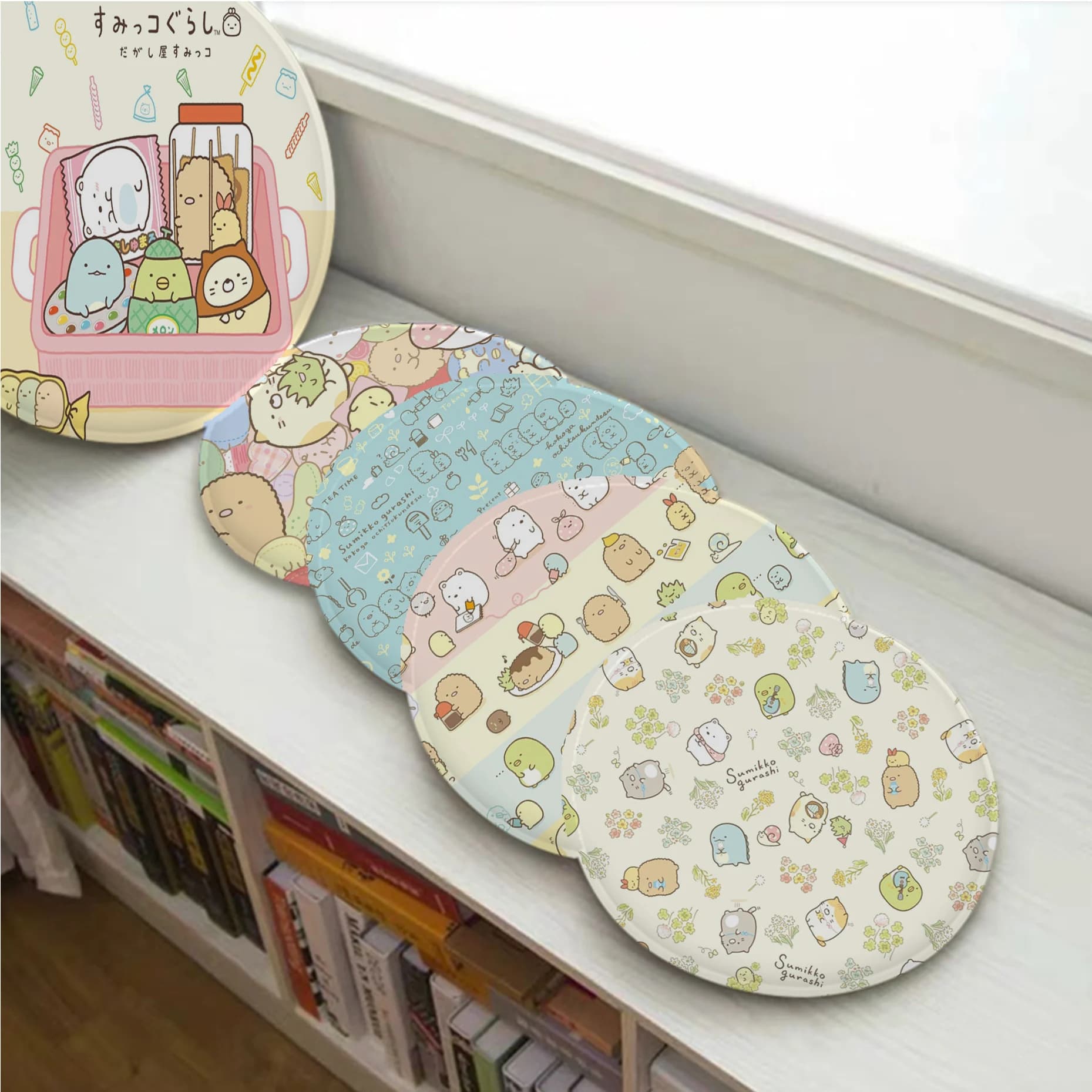 Japan S-Sumikkogurashi Cute European Meditation Cushion Stool Pad Dining Chair Tatami Seat Cushion Anti-Slip Outdoor Garden