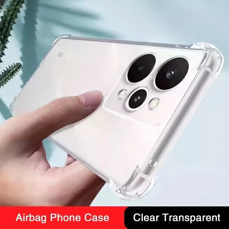 Custodia per telefono trasparente per Oppo Realme 15T 5G 15 Pro Silicone morbido per Realme 15 Cover posteriore Custodia trasparente Realme15T Realme15