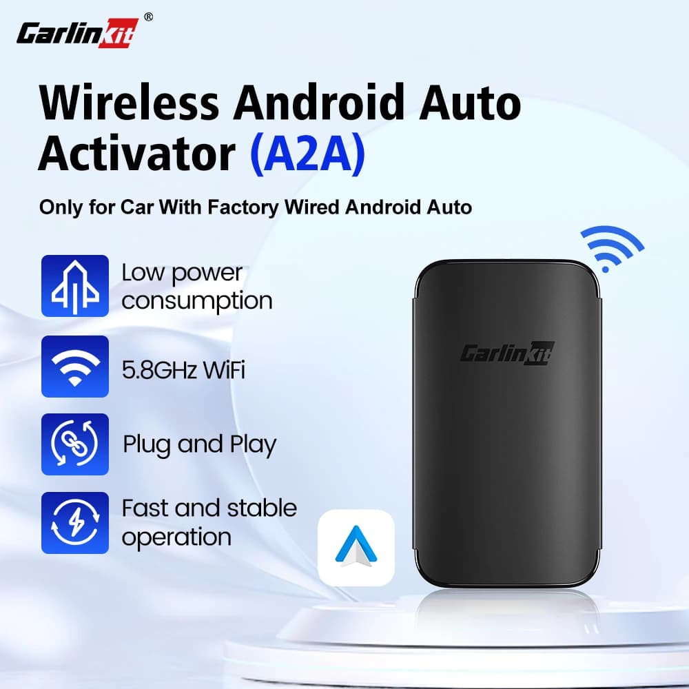 2026 CarlinKit Android Auto Wireless Adapter Ai Box Plug And Play Bluetooth WiFi Auto Connect for Auto Android Cablate