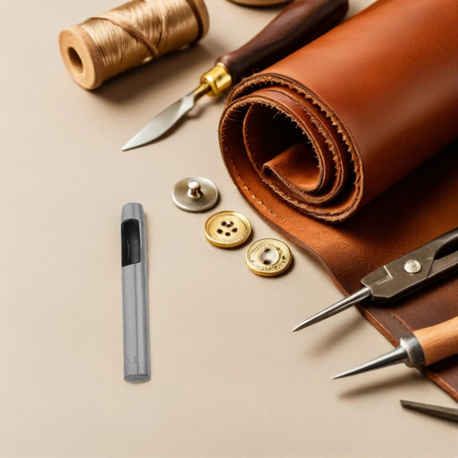 Set of 2 10 mm Rolling Machines for Belts, Straps for Watches, Handbags and Craft Projects ♪