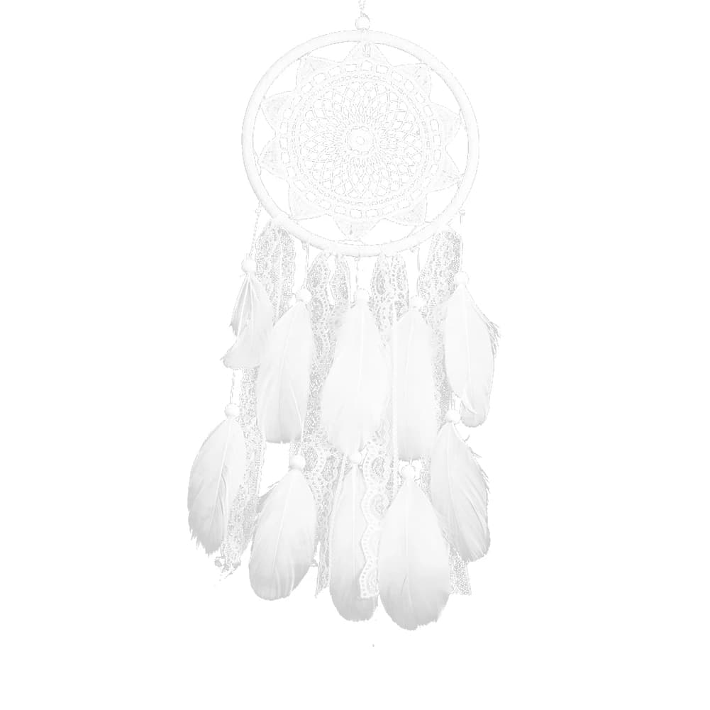 Tapestry Dream Catcher Feather Circle Ring Wind Chimes Handmade Braided Wall Hanging Kids Hand-woven Decoration Ornaments