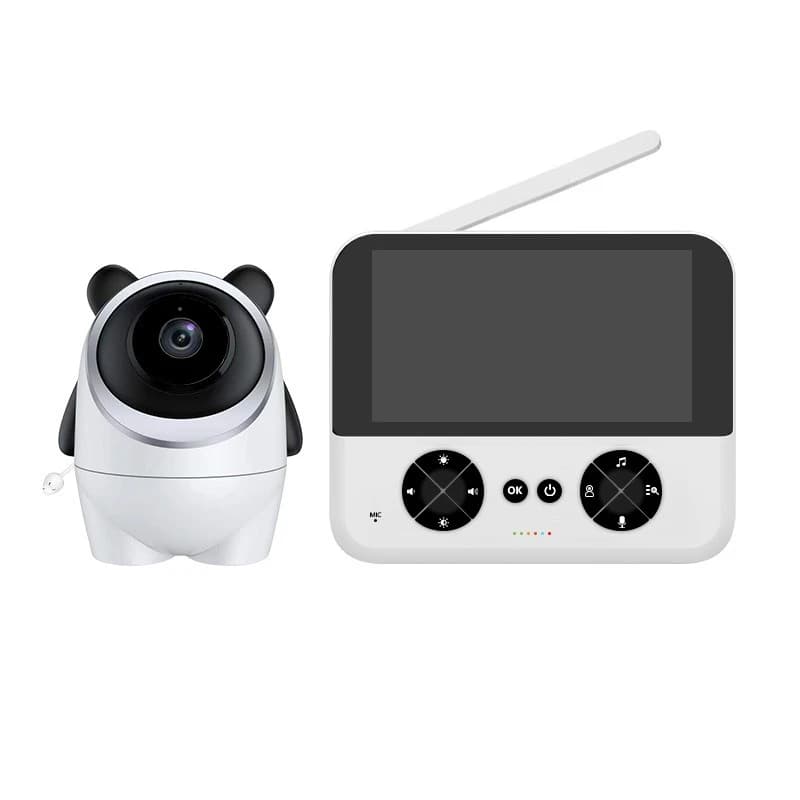 Baby monitor per bambini con telecamera remota da 3,5 pollici